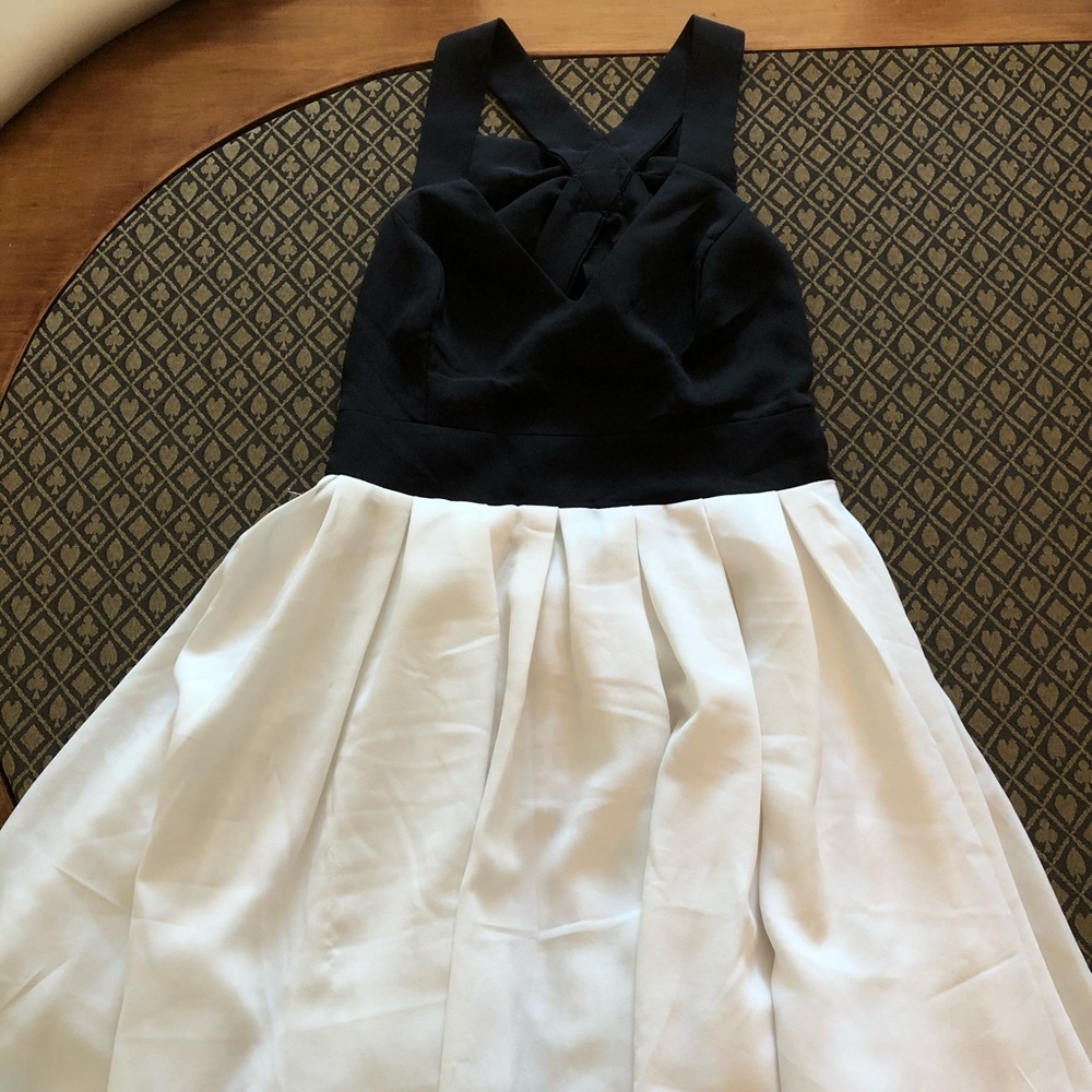 Black & White Cocktail Dress